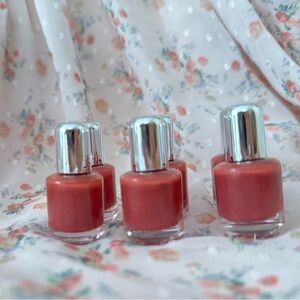 Fing’rs Mini Nail Polish Lot Mauve Pink Set New Sealed Travel Size